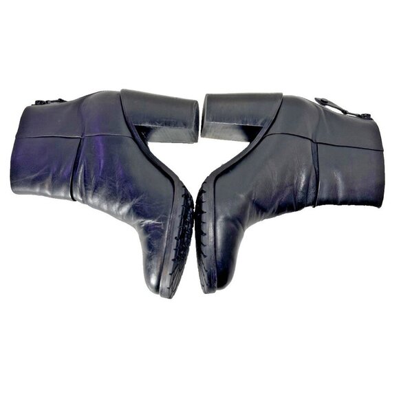 rag & bone The Classic Newbury Black Leather Chelsea Boots Women's Sz 39 US 8.5 - Picture 7 of 14